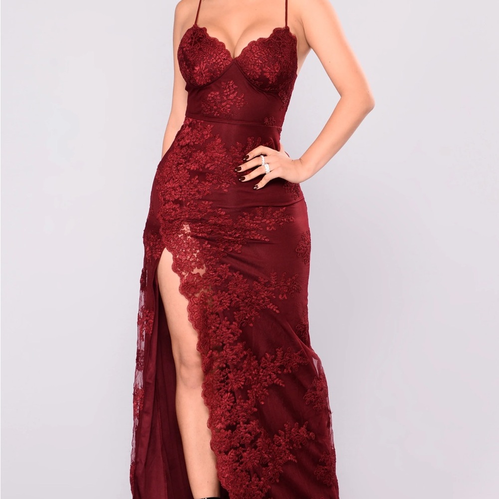 Fashion nova a night in Tokyo lace dress
